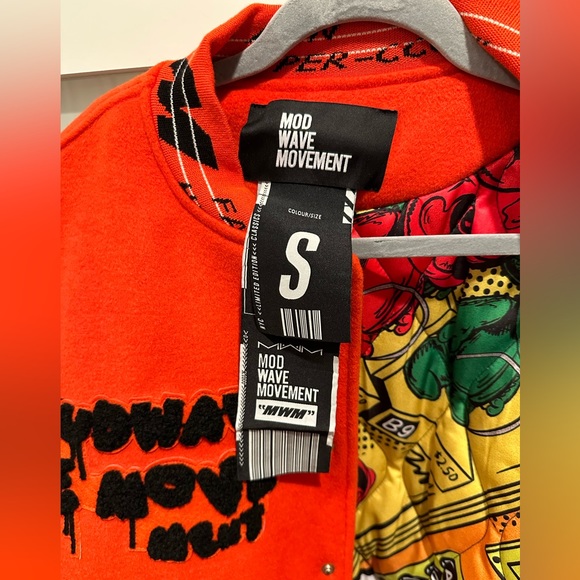 Mod Wave Movement - Varsity Jacket - Picture 3 of 6